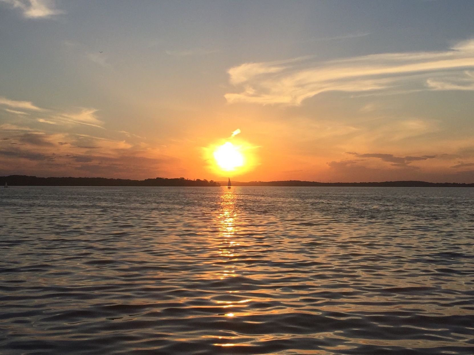 Sailing on Lake Mendota